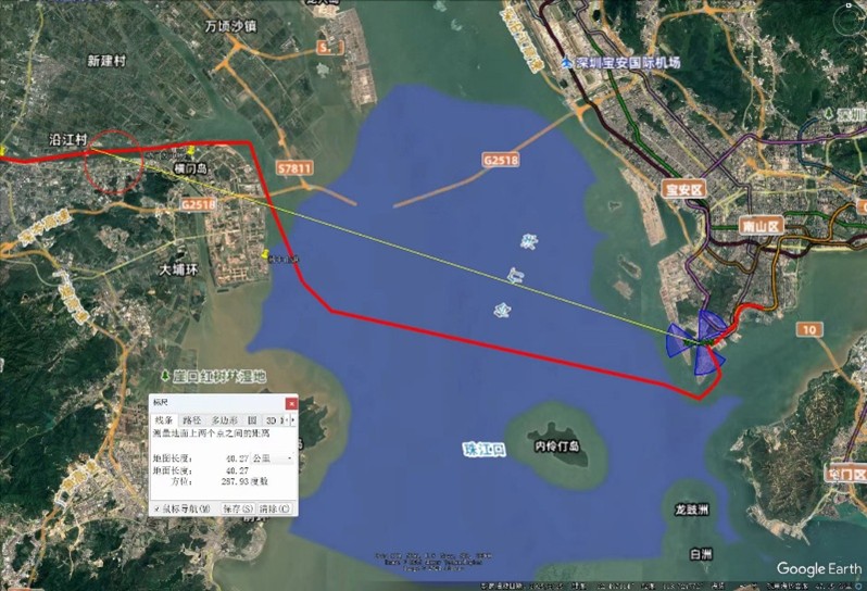 深中低空智联网航线